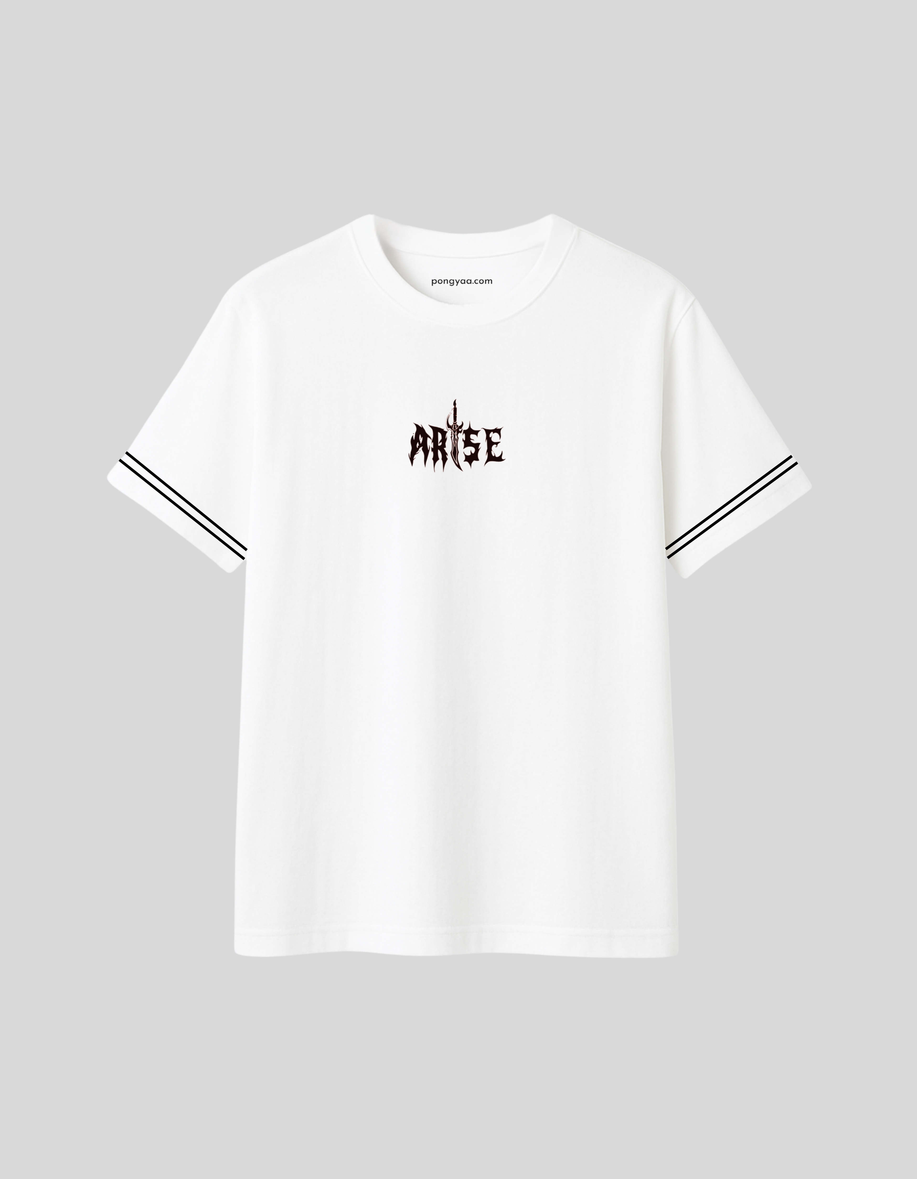 Arise Graphic T-Shirt | Aesthetic Anime Back Print Te