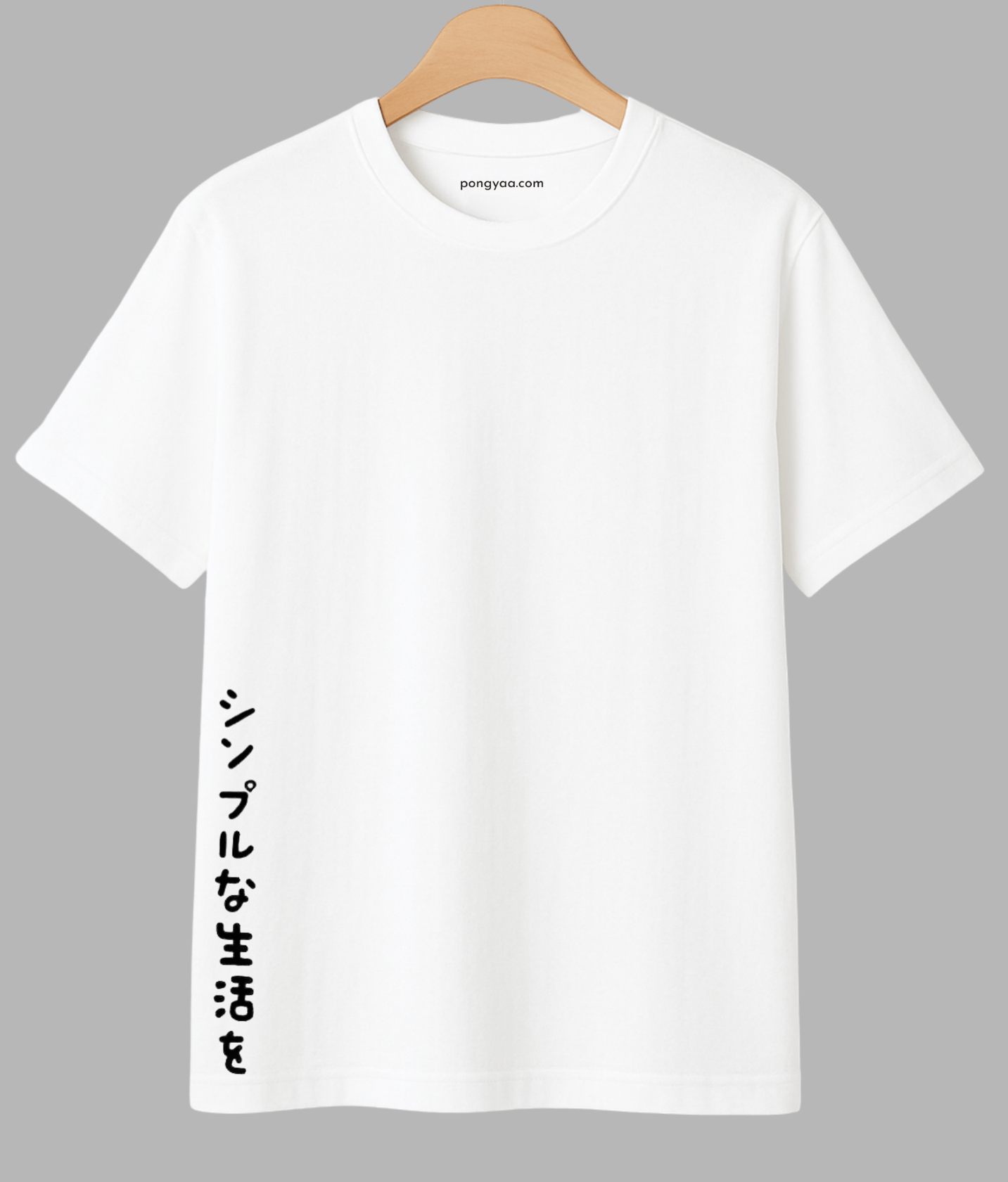  Anime Outline Graphic T-Shirt,White t-shirt with anime character design on a gray background