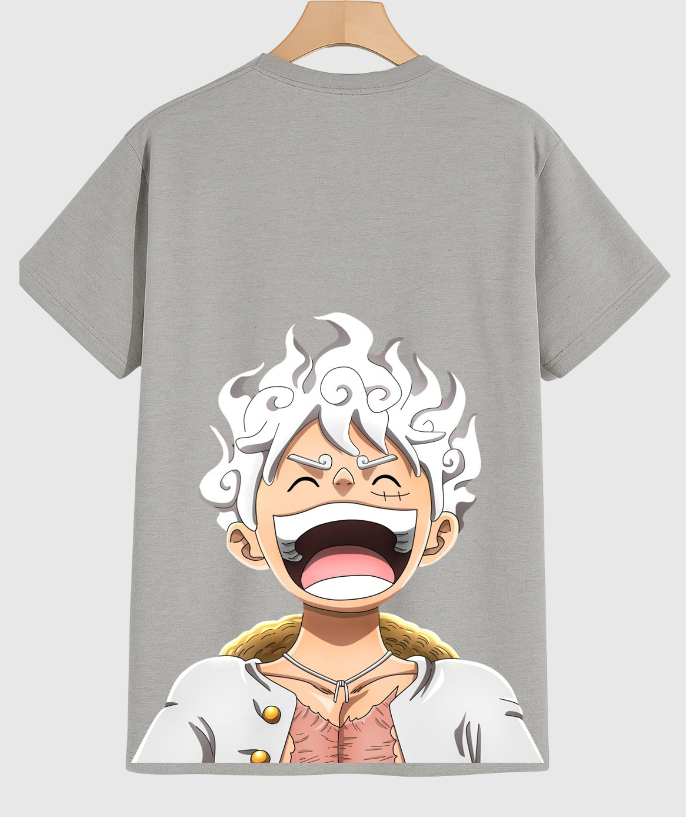 Pirate King Anime T-Shirt – Premium Anime Back Print Tee 