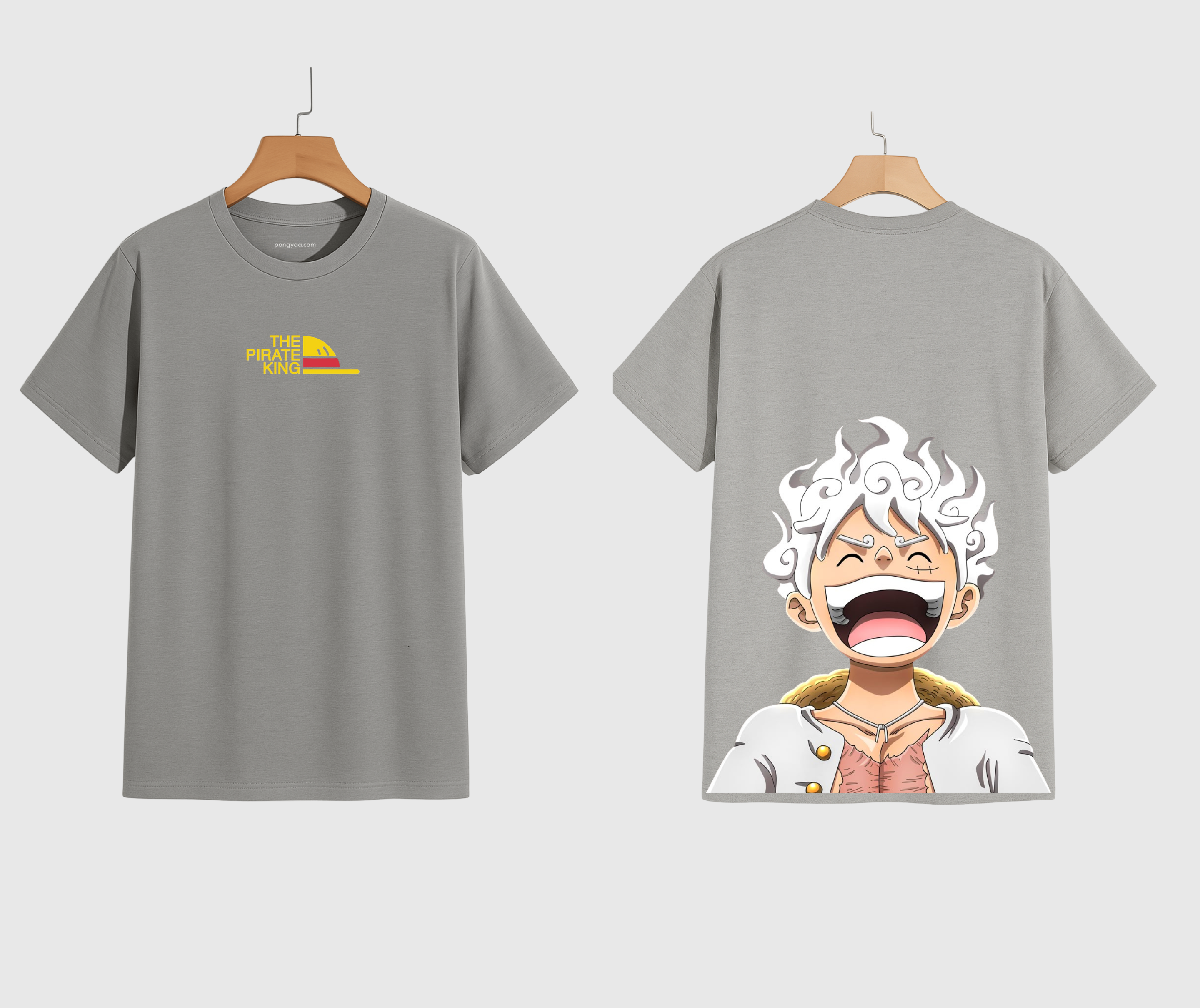 Pirate King Anime T-Shirt – Premium Anime Back Print Tee 