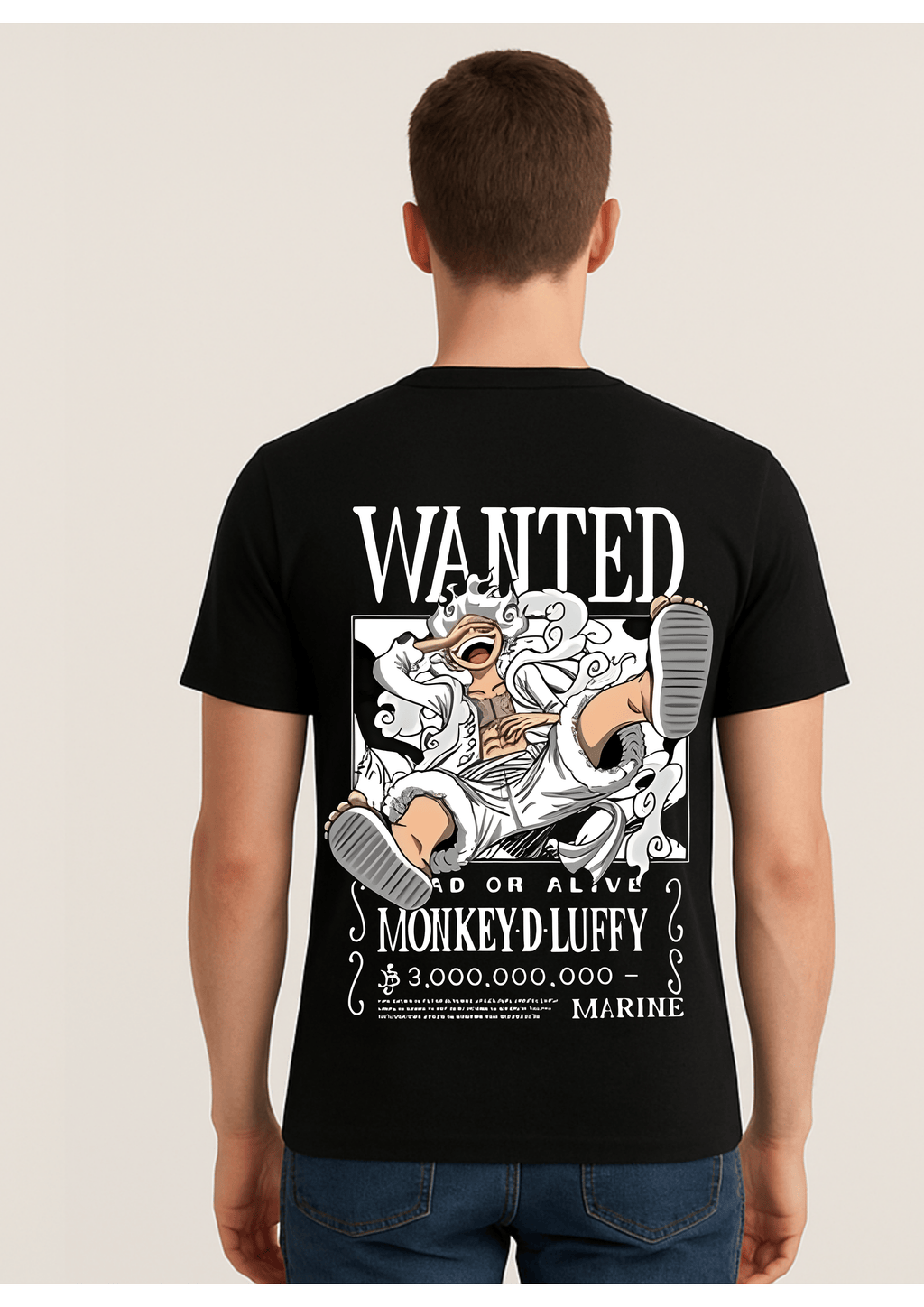 Monkey D. Luffy Wanted Poster T-shirt